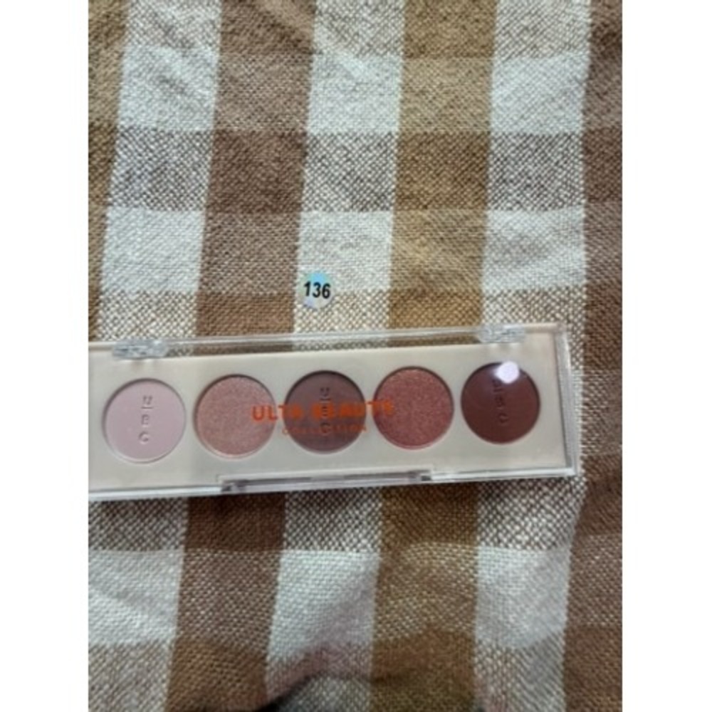 Ulta Beauty Collection 5-Pan Eyeshadow Palette Neutrals Pink Shimmer Matte New